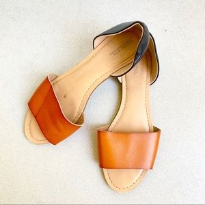 Classic Faux Leather Sandals